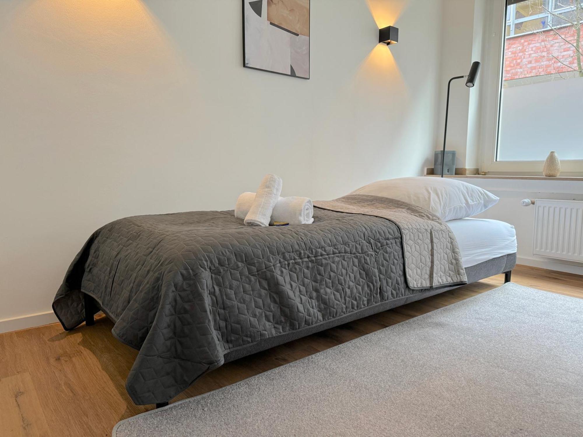 Modern & Minimal - Design-Apartment In Stadtmitte ヴェーゼル エクステリア 写真